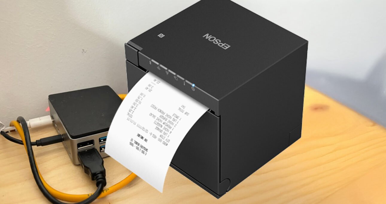 How I Built a WooCommerce Order Receipt Printer Using Raspberry Pi, Node.js & Epson TM-m30III