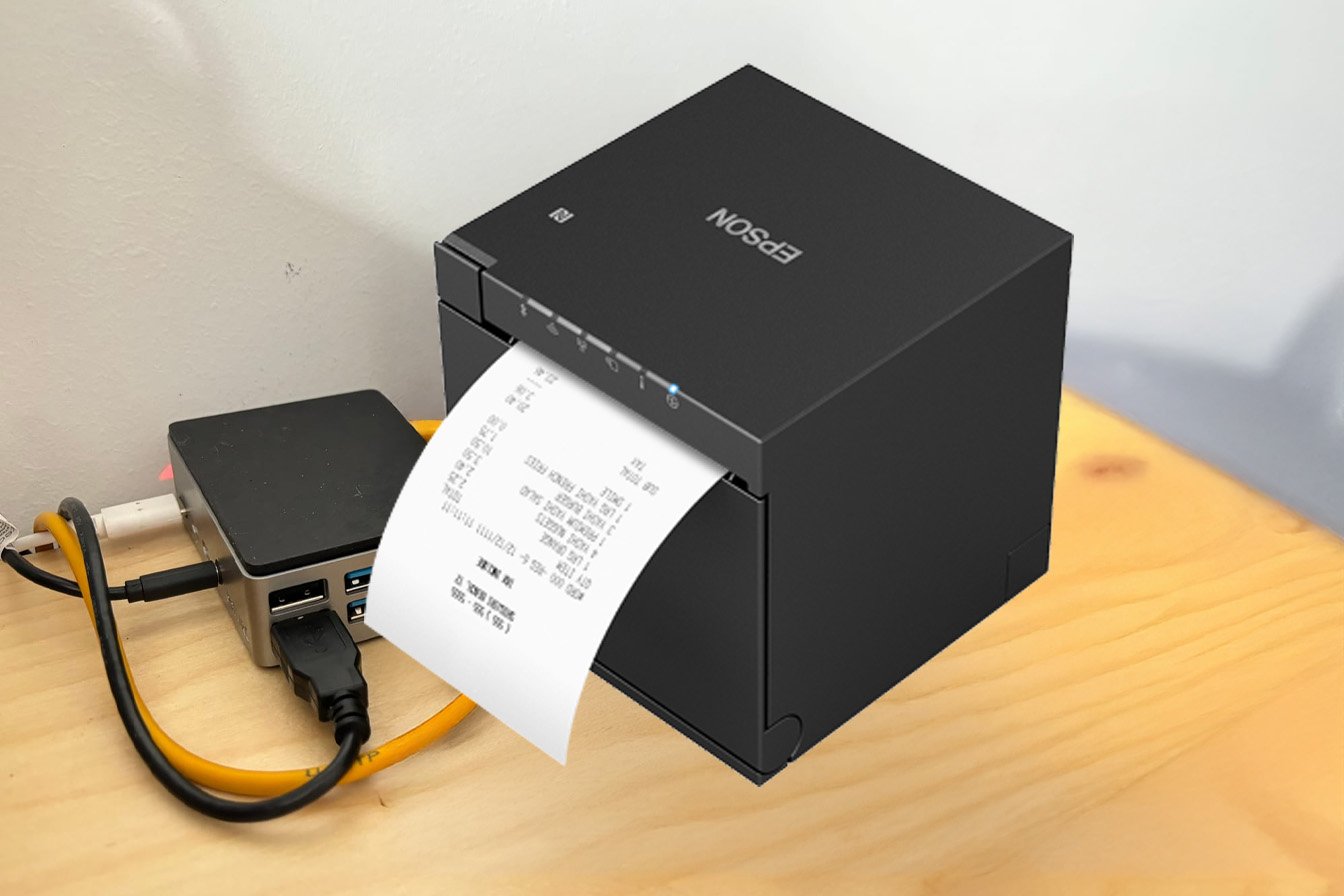 How I Built a WooCommerce Order Receipt Printer Using Raspberry Pi, Node.js & Epson TM-m30III