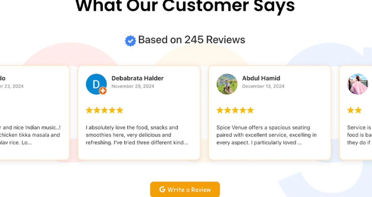 Show Google Reviews Dynamically on Any WordPress Website Without Third-Party Plugins