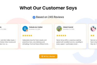 Show Google Reviews Dynamically on Any WordPress Website Without Third-Party Plugins