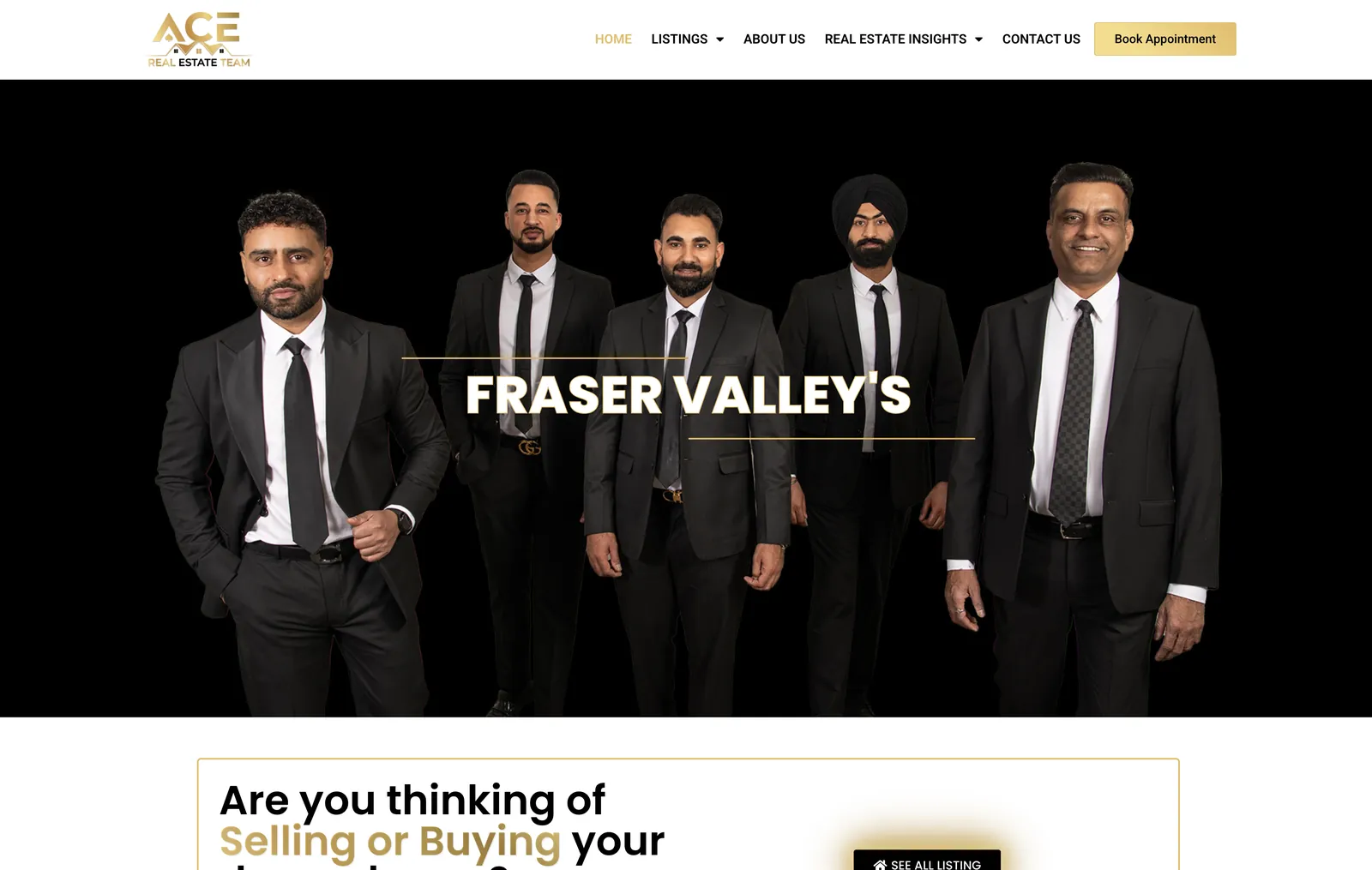 The Ace Team website homepage